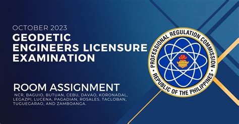 October 2023 Geodetic Engineers Licensure Examination .